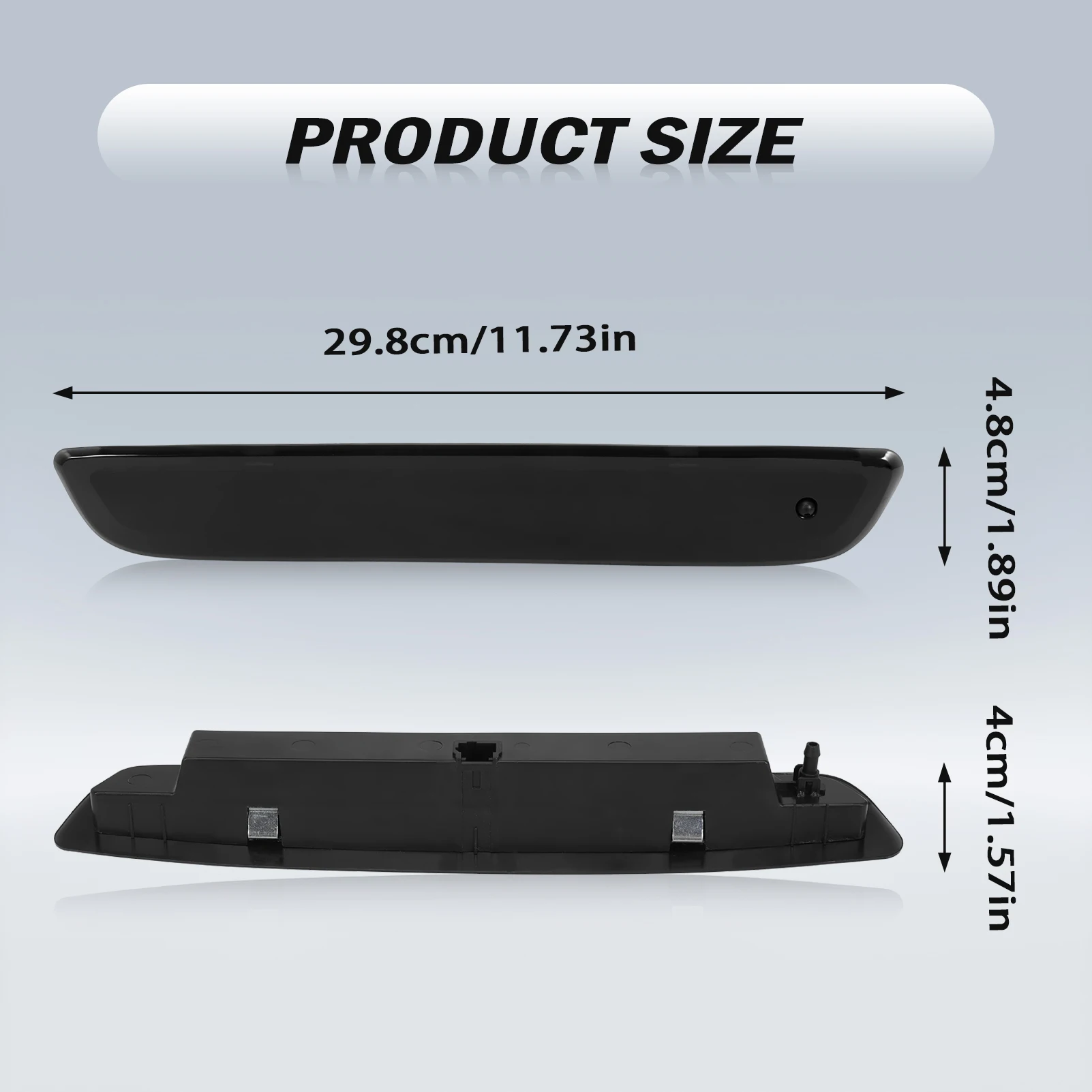 1 × LED 3rd ضوء الفرامل ضوء ل 2014-2022 سيتروين C1 بيجو 108 تويوتا Aygo CHMSL عالية المستوى ضوء الفرامل الخلفية B000878980