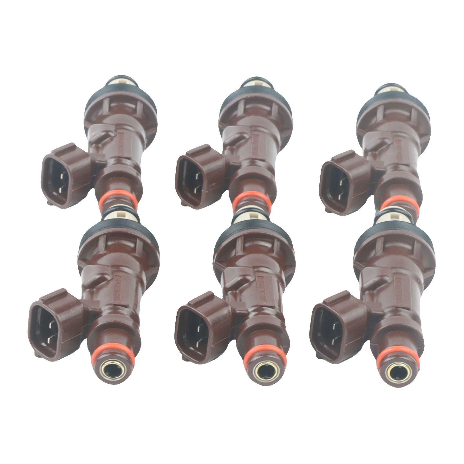 6 個 2325062040 23250-62040 FJ585 燃料インジェクター 99-04 トヨタ タコマ タンドラ 4 ランナー V6 エンジン部品燃料供給システム
