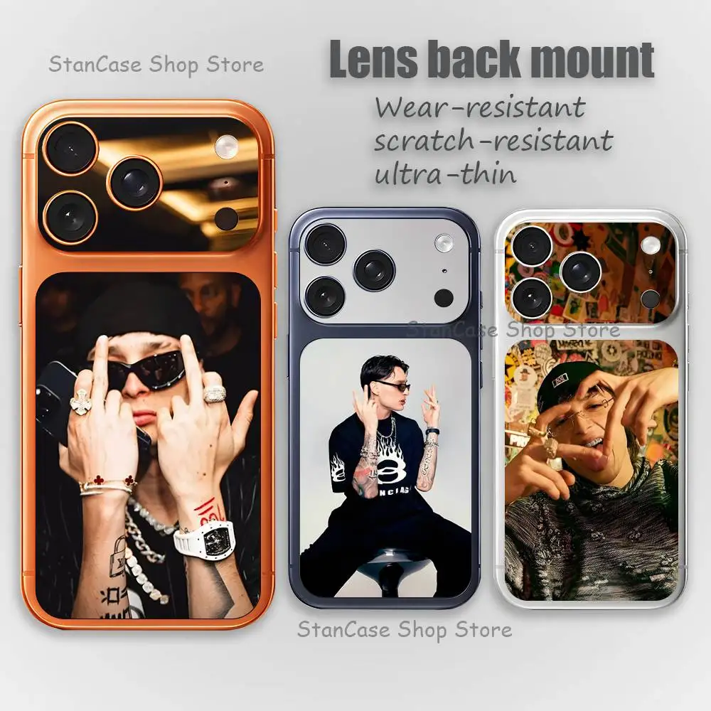 Rapper P-Peso Pluma Back Films Phone Skin Back Stickers Decorative Film for 17Pro Max Sreen Protector