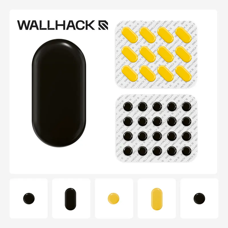 Original Wallhack Mouse Foot Sticker PTFE UPE Super Mute Mouse Feet for Cloth Pad&glass Mouse Pad Professional Player Selection