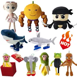 Tung Tung Tung Sahur Italian Soft Stuffed Animal Doll Funny Pillow Figure Doll Plush Toy Cartoon Character Collectible Gift