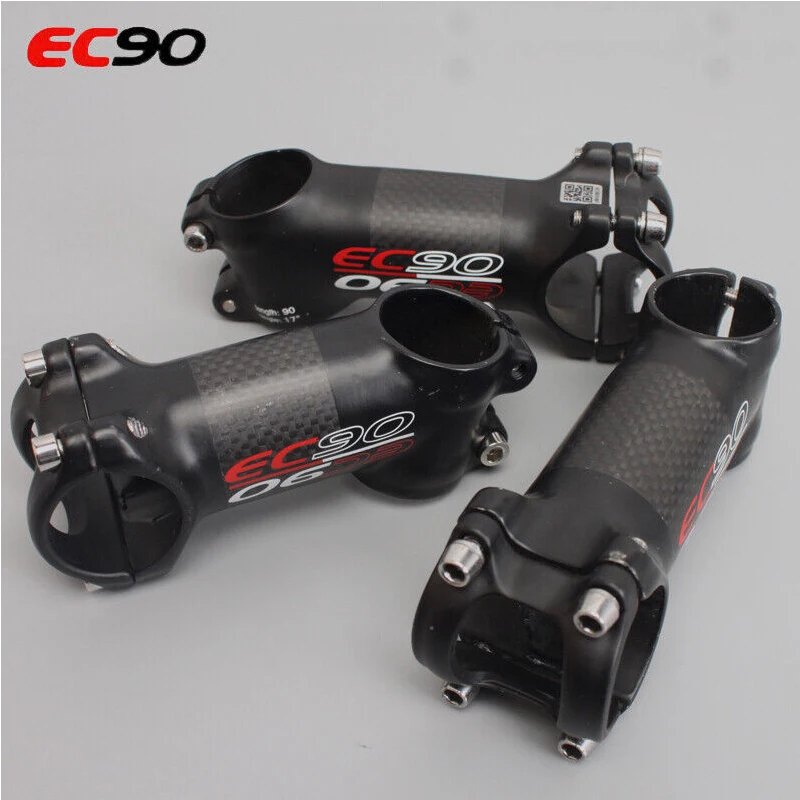 

EC90 Bike Handlebar Stem 31.8mm MTB Power 6/17 Degree Bicycle Handlebar Stem 60/70/80/90/100mm Carbon Aluminum Bike Table