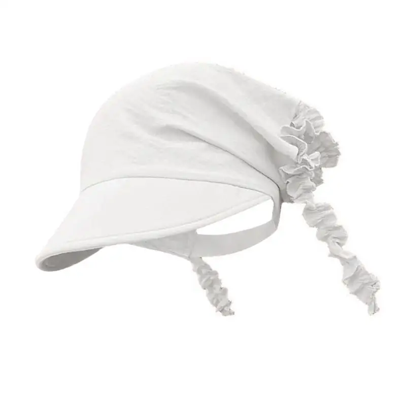 39BD Classical Cotton Baseball Hat with Breathable Design Head Scarf Hat for Women Comfortable and Street Photowear