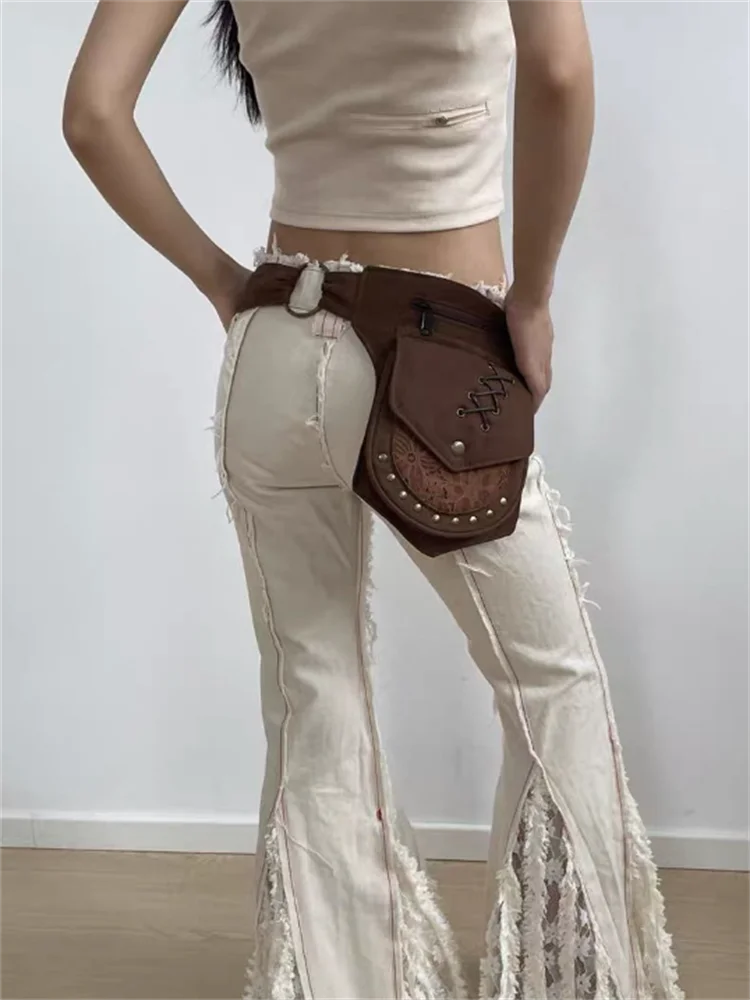 Rivet brede tailleband Spicy G - Belt Bag Leather Wide recensie en prijs