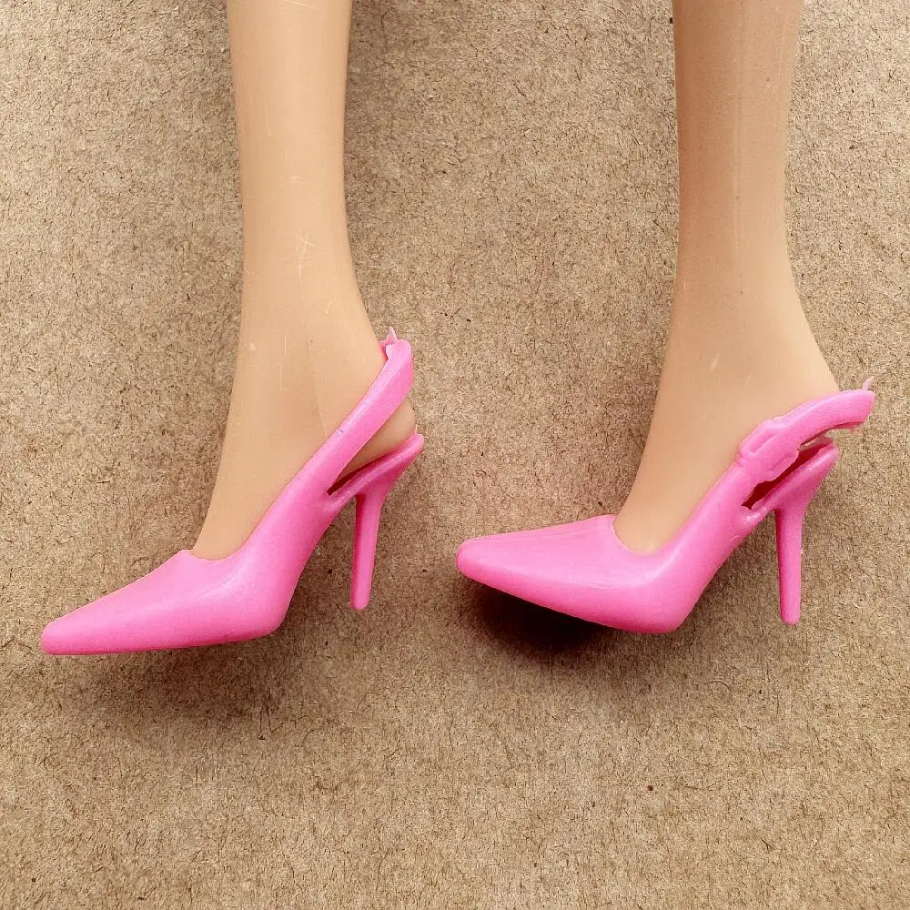 Bunte, sortierte Absatzschuhe (11,5 Zoll) für 30 cm große Puppen, 1/6 Maßstab, Zubehör, Stiefel, Puppenschuhe, Spielzeug – Detail 25