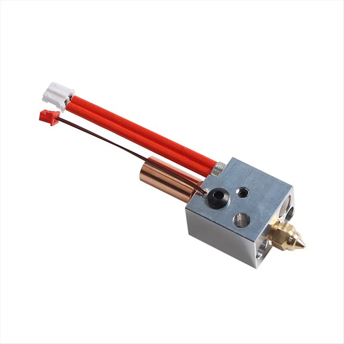 DT1581/SV06 Plus Hotend Kit Metal High Hotend Kit 0.4mm Brass Nozzle 3D Printer Pccessories for SV06 Plus SV07 SV07 Plus