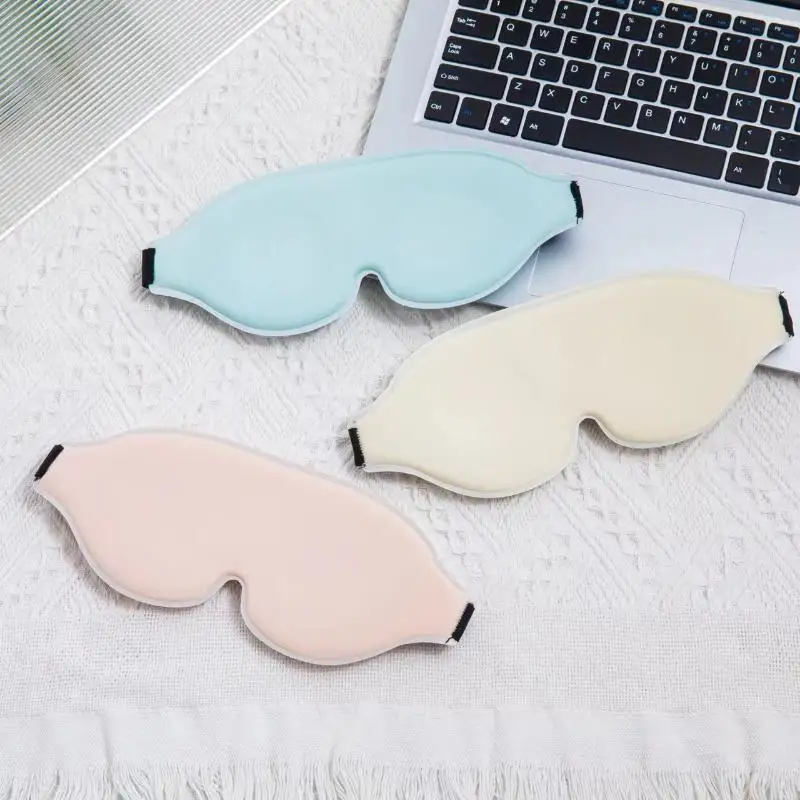 3D Full Shading Sleep Mask Zero‑Pressure Soft Breathable Nap Eye Cover For Stress Relief Relieve Eye Fatigue Home Travel Rest