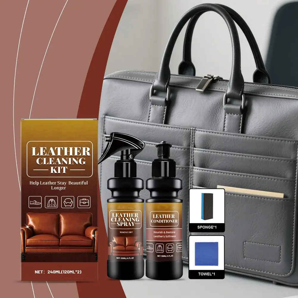 

240 мл нейтральный очиститель салона, кожаная ткань и ковер, антивозрастной спрей для детализации, многофункциональные аксессуары, автомобиль E8B1