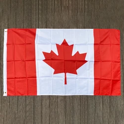 xvggdg 60*90cm/   90*150cm  Canadian Flag  hanging polyster 3x5fts Canada national flag banner for decoration