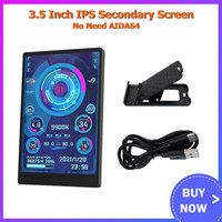 3.5 Inch IPS Type-C Secondary Screen for Computer CPU GPU RAM HDD Display USB LCD Monitor No Use AIDA64