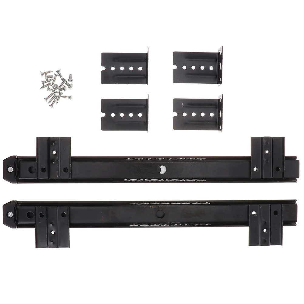 

Keyboard Slide Accessories Multifunctional Rail Drawer Guide Bottom Mount Slides Computer Desk
