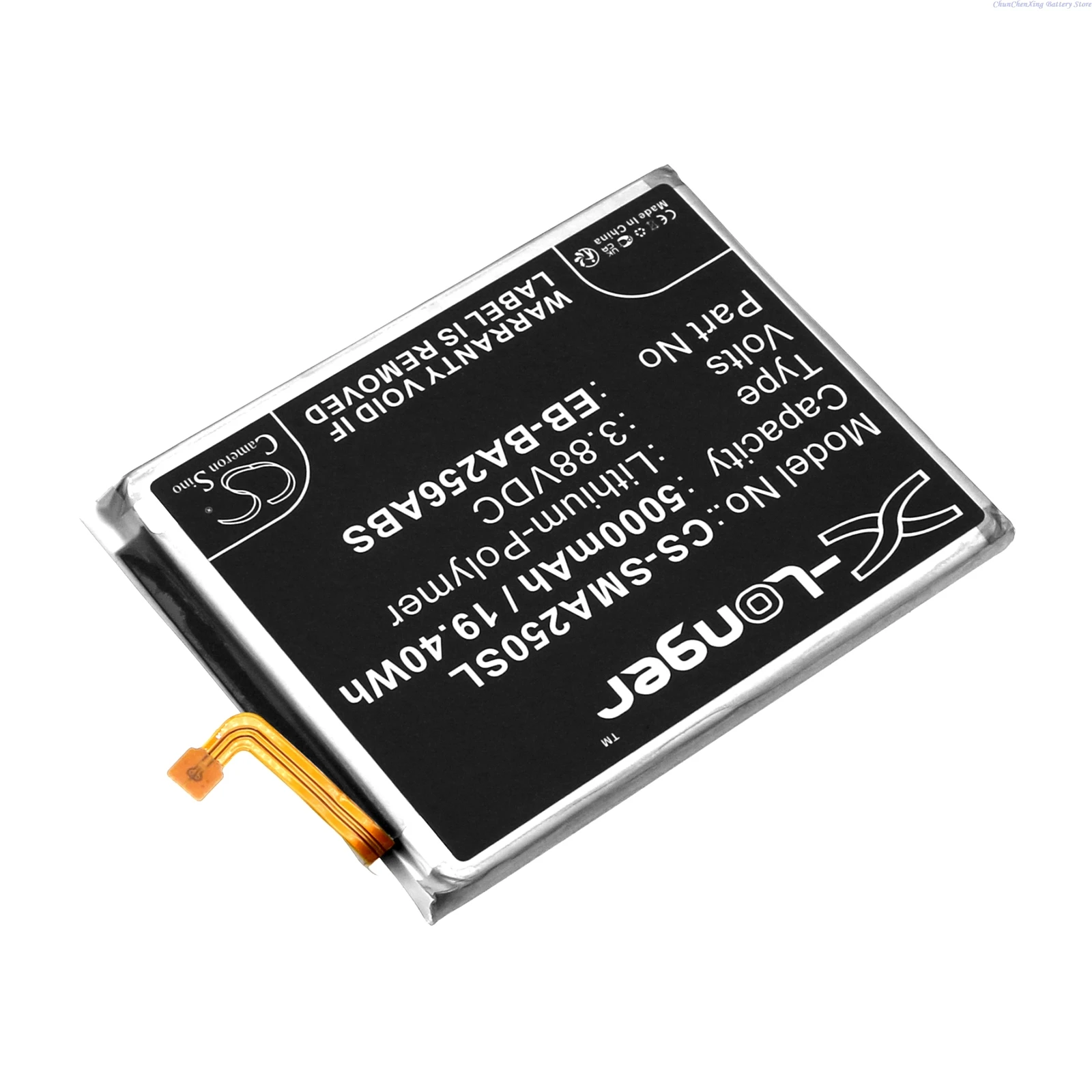 3.88V 5000mAh Battery EB-BA256ABS for Samsung Galaxy A25, A25 5G, A55 5G, SM-A256U, A2560, A256N,A5560,A556E,A556J,A556D +TOOLS