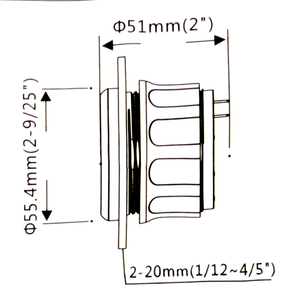 12V Electrical Fuel Level Gauge LED Marine Sensor 52mm Stainless Steel for Boat Accessories