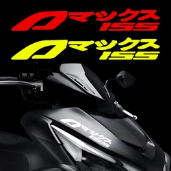 For AEROX155 NVX155 AEROX 155 Katakana Reflective Motorcycle Stickers Moto Scooter Head Body Windshield Accessories Decal