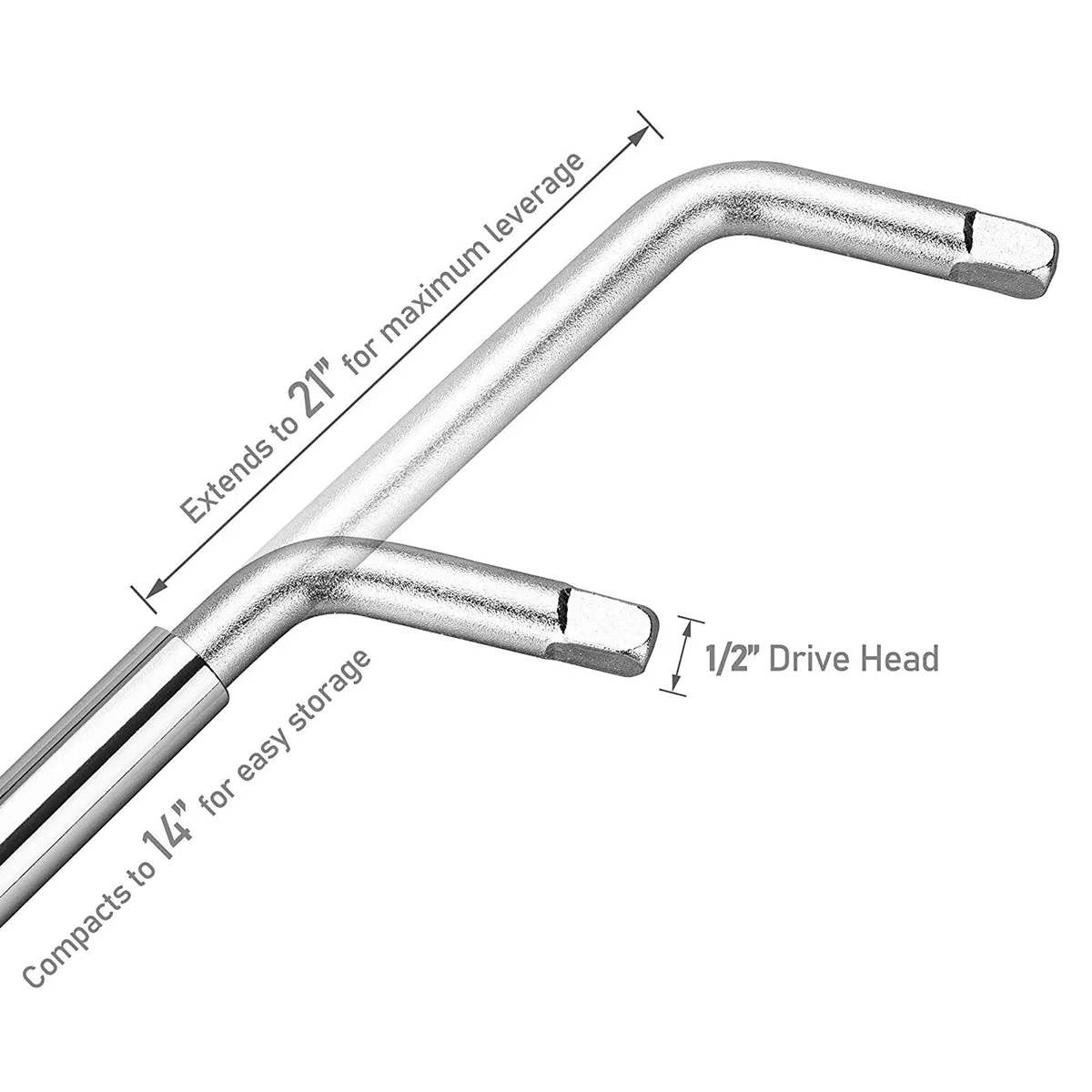 

Telescopic Car Tire Wrench Tire Socket Wrench Auto Supplies Auto Repair Tools