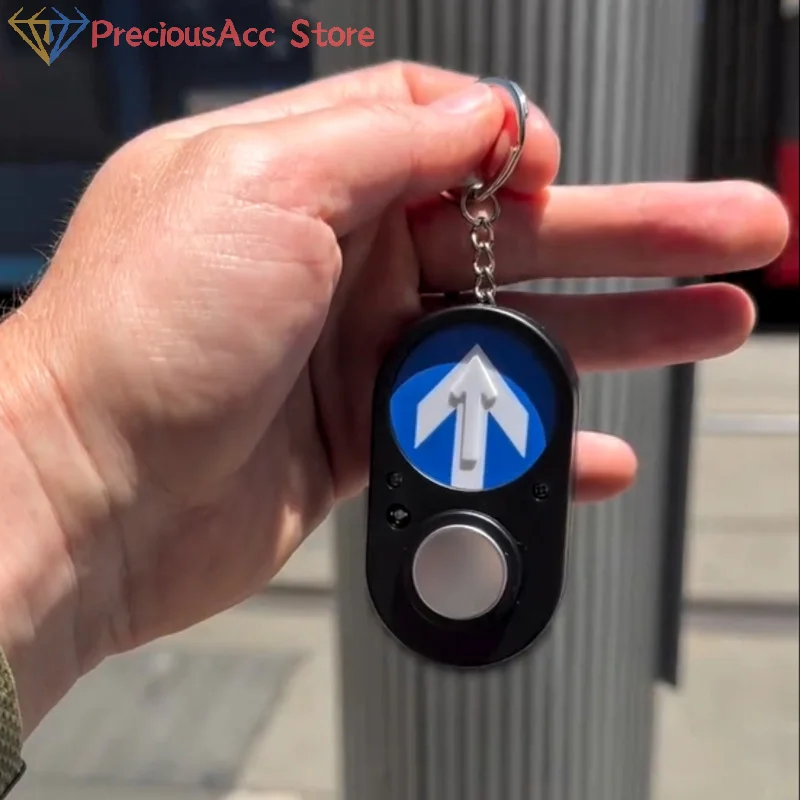 新品，GOODGRIEF!グッドグリーフTraffic KeyRing S Australian Sidewalk Traffic Light Button Keychain Sound Accessory