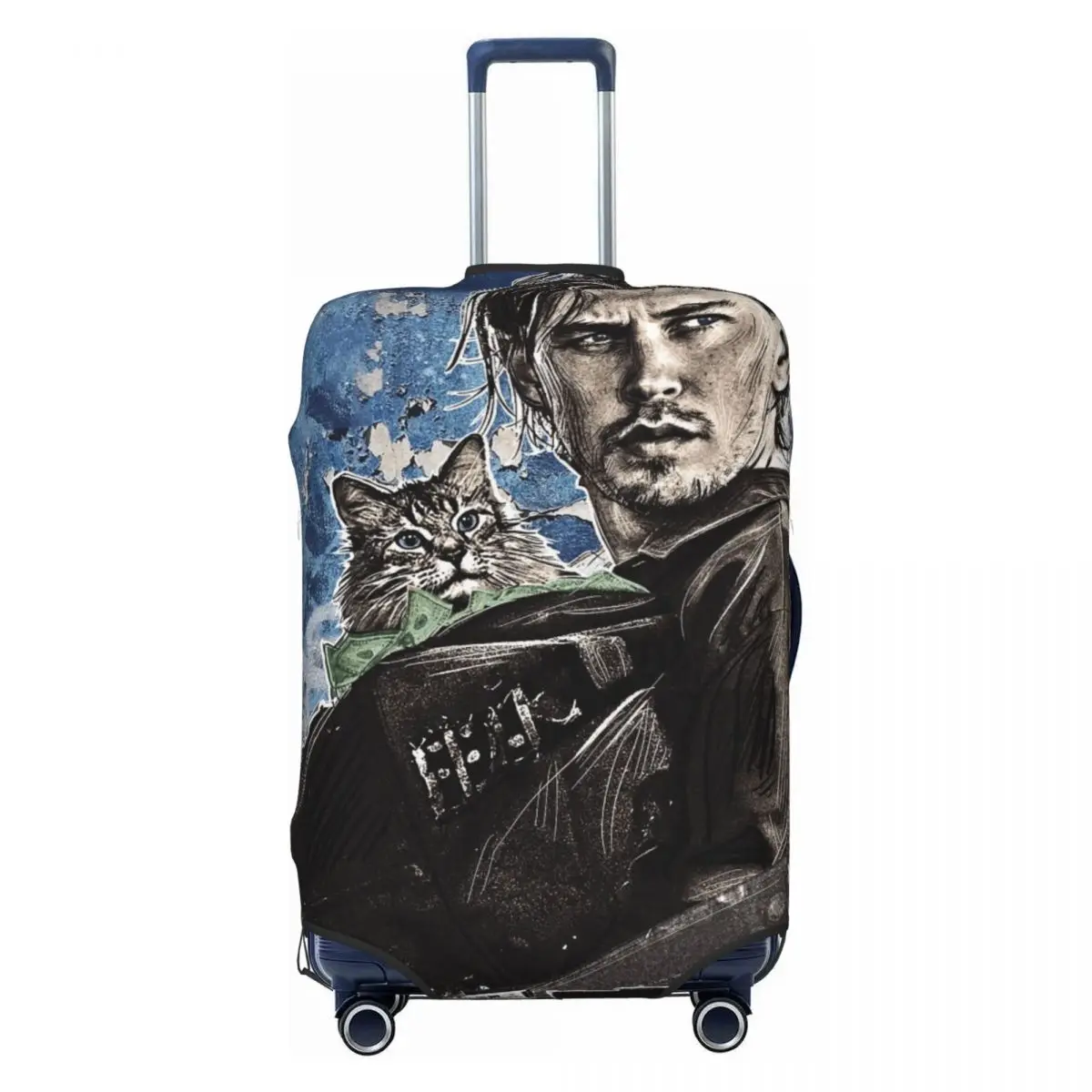 Caught Stealing 2025 Film Suitcase Cover Business Protection Holiday Fun Luggage Case