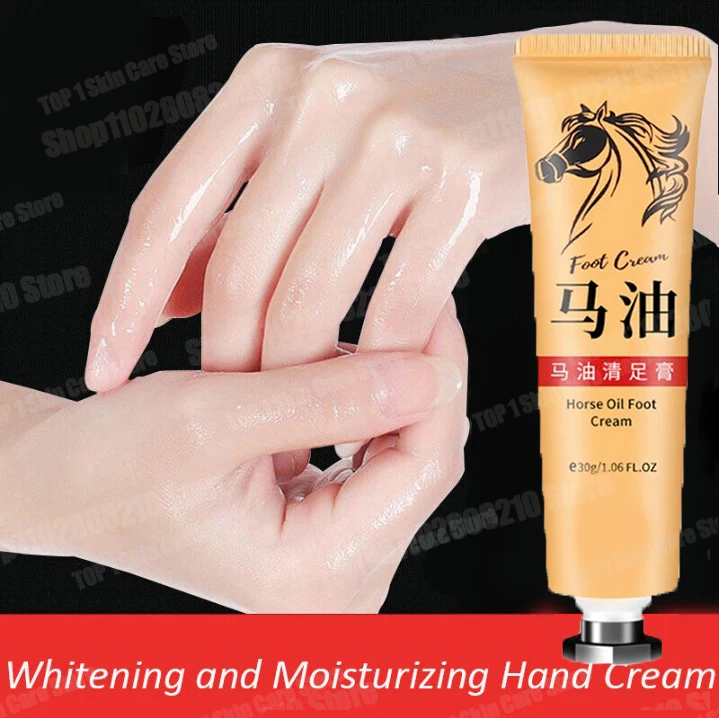 Horse Oil Skin Cream Anti-cracking Ointment Prevents Dry Skin Moisturizes Protects Fingers Feet And Skin Care Products