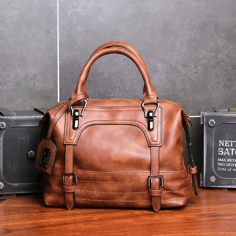 

Повседневные модные повседневные сумки через плечо из искусственной кожи для женщин, дамская сумка-тоут, Женская Вместительная дорожная сумка на плечо, сумка