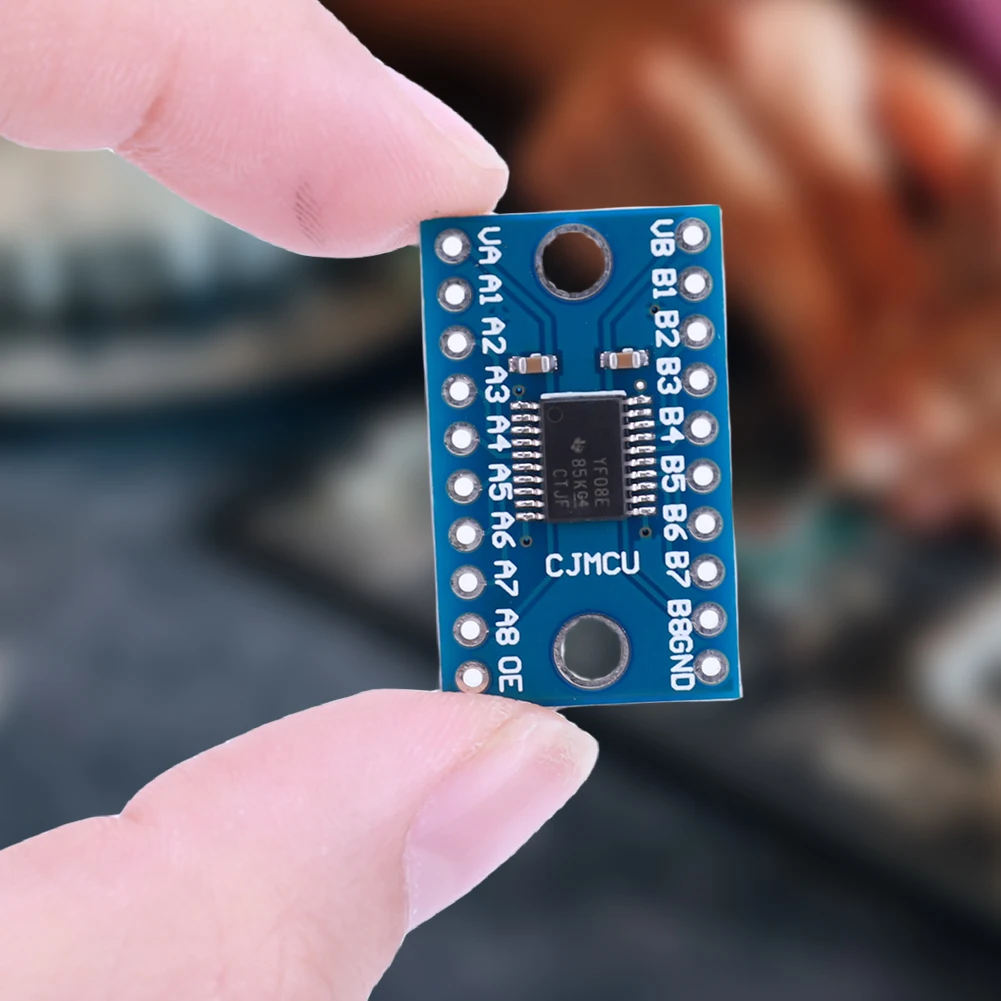 TXS0108E Logic Level Conversion Module 3.3V 5V 8 Channel High Speed Bi-Directional Shifter for Arduino and More