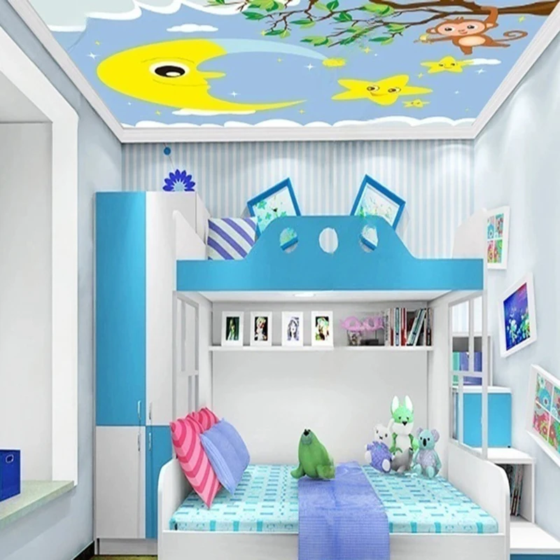 

MU8310 Photo Mural Modern Abstract Cartoon Deer Pattern Chinese Style Wallpaper Home Decor Background For Living Room Bedroom
