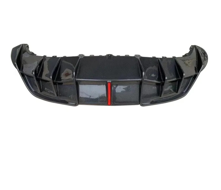 High Quality Dry Carbon Fiber Rear Diffuser Rear Bumper for Tesla Model Y Body Kit