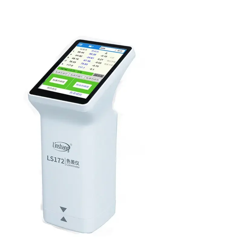 

Newest Linshang LS172 Smart Touch Screen Colorimeter Color Meter Precision Textile Printing Ink Color Difference Tester