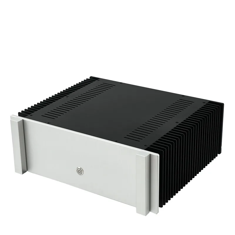 Height 150MM Full Aluminum Class A Pure Post Stage Audio Amplifier Housing Chassis /AMP Enclosure /Case/DIY Box (430*150* 350mm)