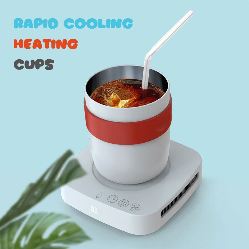 Cooling and warming cup cooling and heat preservation smart heating cup fast cooling cup coffee cup mug