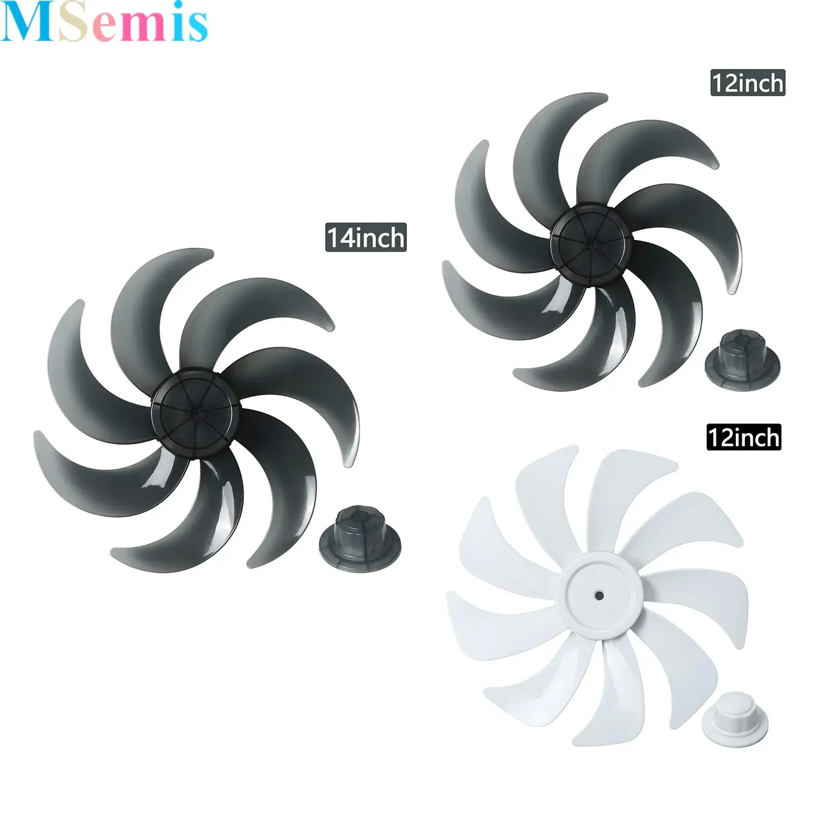 

Fan Replacement with Nut Cover Fits Household Table Fans And Pedestal Fans Quiet Smooth Airflow Easy Installation And Cleaning