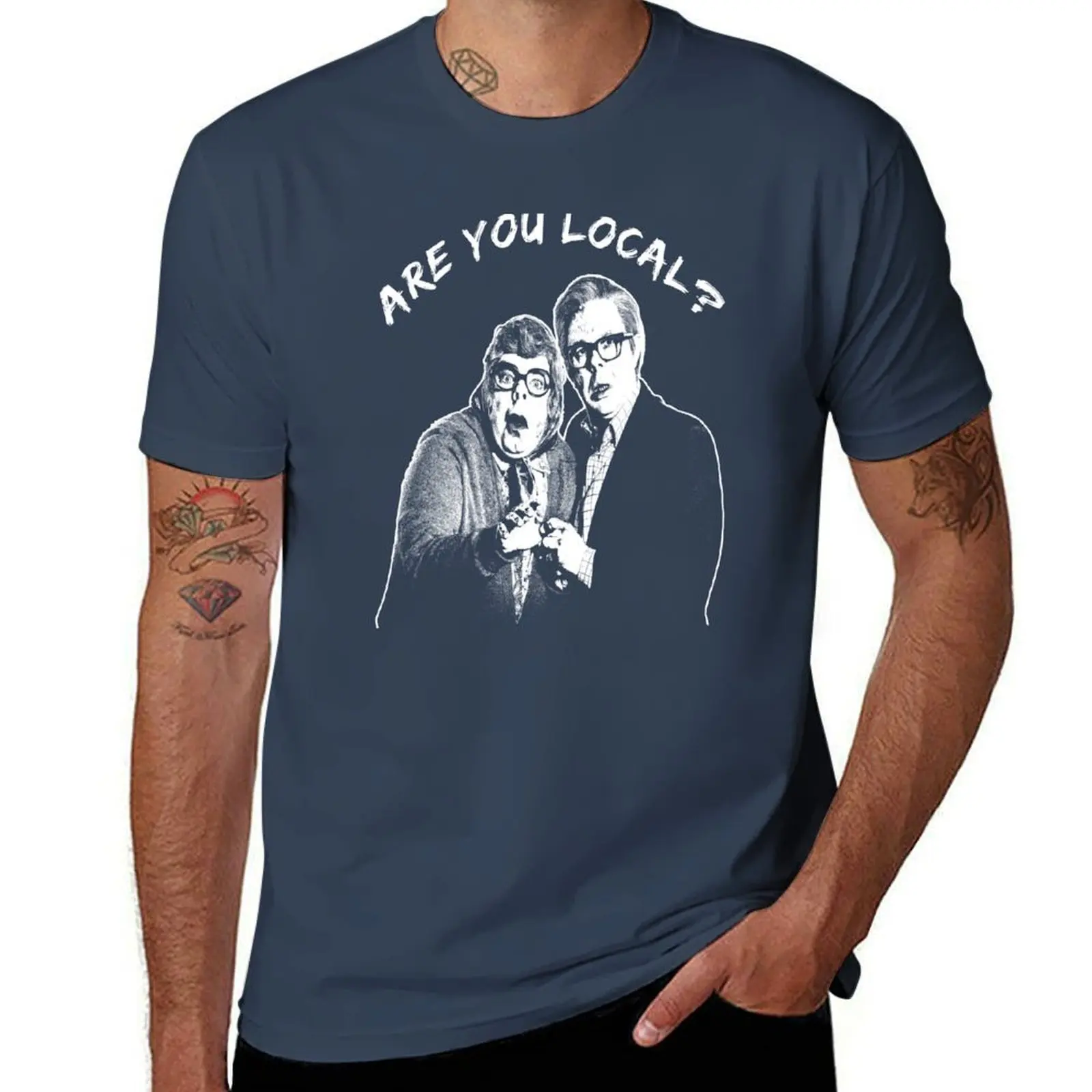 League You Of Are Gentlemen The Local? T-Shirt Plus Size Basic Cotton T-Shirt
