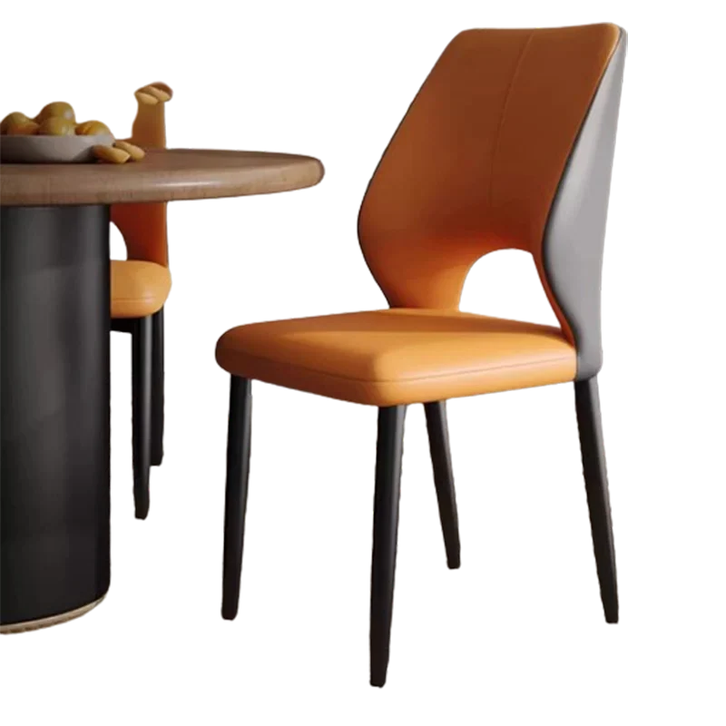 高級イタリアのダイニングチェアモダンヴィンテージ寝室ミニマリストダイニングチェア北欧白シラスパラサラデエスター家具