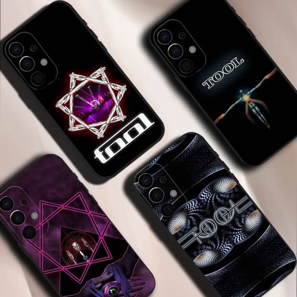 Band T-Tool Phone Case For Samsung S26,S25,S24,S21,S22,S23,S30,Ultra,S20,Plus,Fe,Lite,5G Black Cover