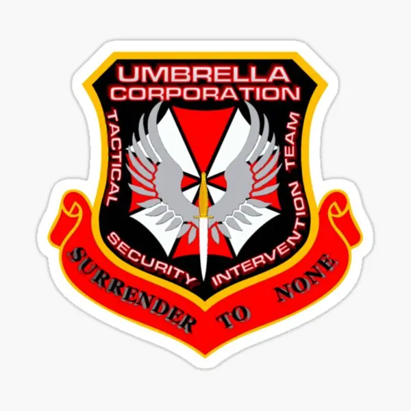 Umbrella Corporation Sign Radiation Biochemical Crisis Sticker Camper Laptop  Car Window Motorcycle Truck Bicycle Glass Decal - Image 6