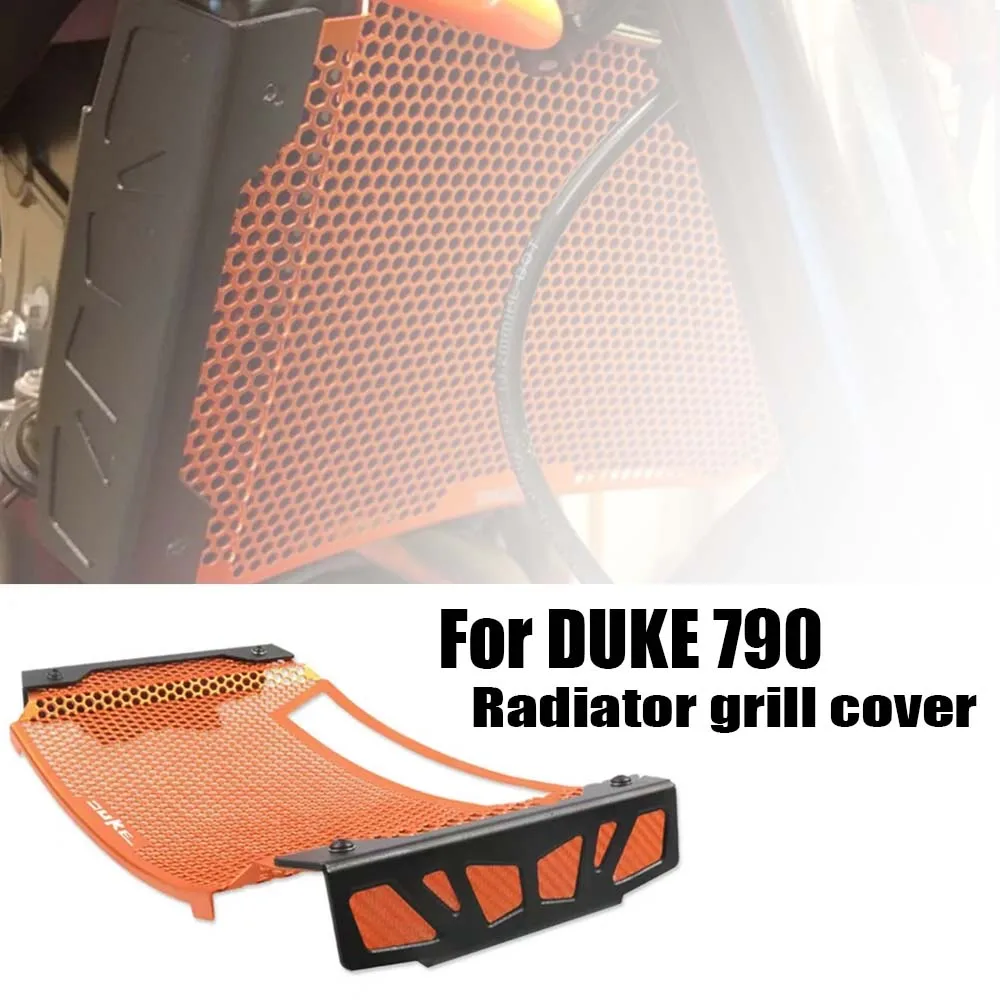 

Motorcycle Radiator Grille Cover Guard Stainless Steel Protection Motor Protetor For DUKE 790 DUKE 790