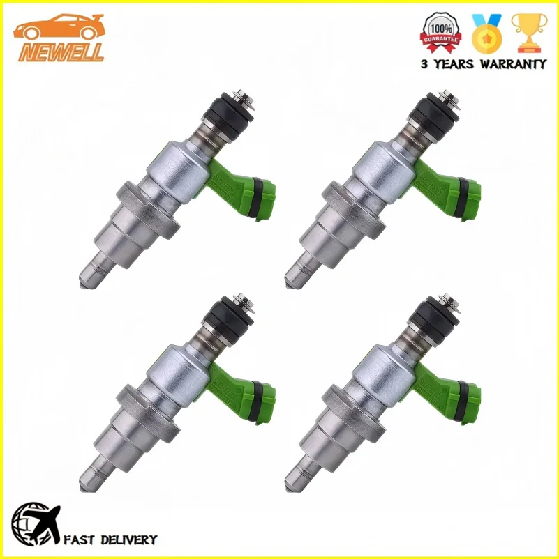 

4pcs 23250-28070 23209-28070 Fuel Injector For TOYOTA AVENSIS VERSO & RAV4 1AZ-FSE D4 2AZ 2.0 2.4 23209-29065