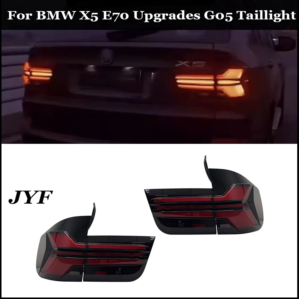 

Car Tail Light Assembly Suitable For BMW X5 E70 Upgrade G05 Style 2006-2013 With Dynamic Turn Signal Far Near Brake Tail Light