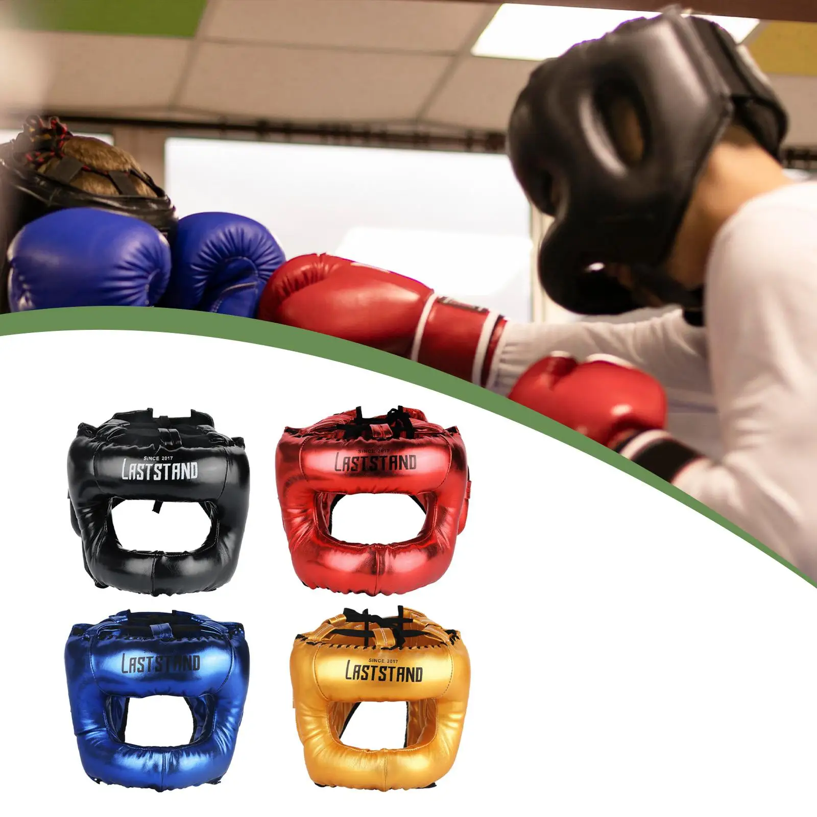 

Boxing Headgear Ventilated Face Shield Lightweight for Men Women Head Guard for Martial Arts Taekwondo Fighting Grappling Karate