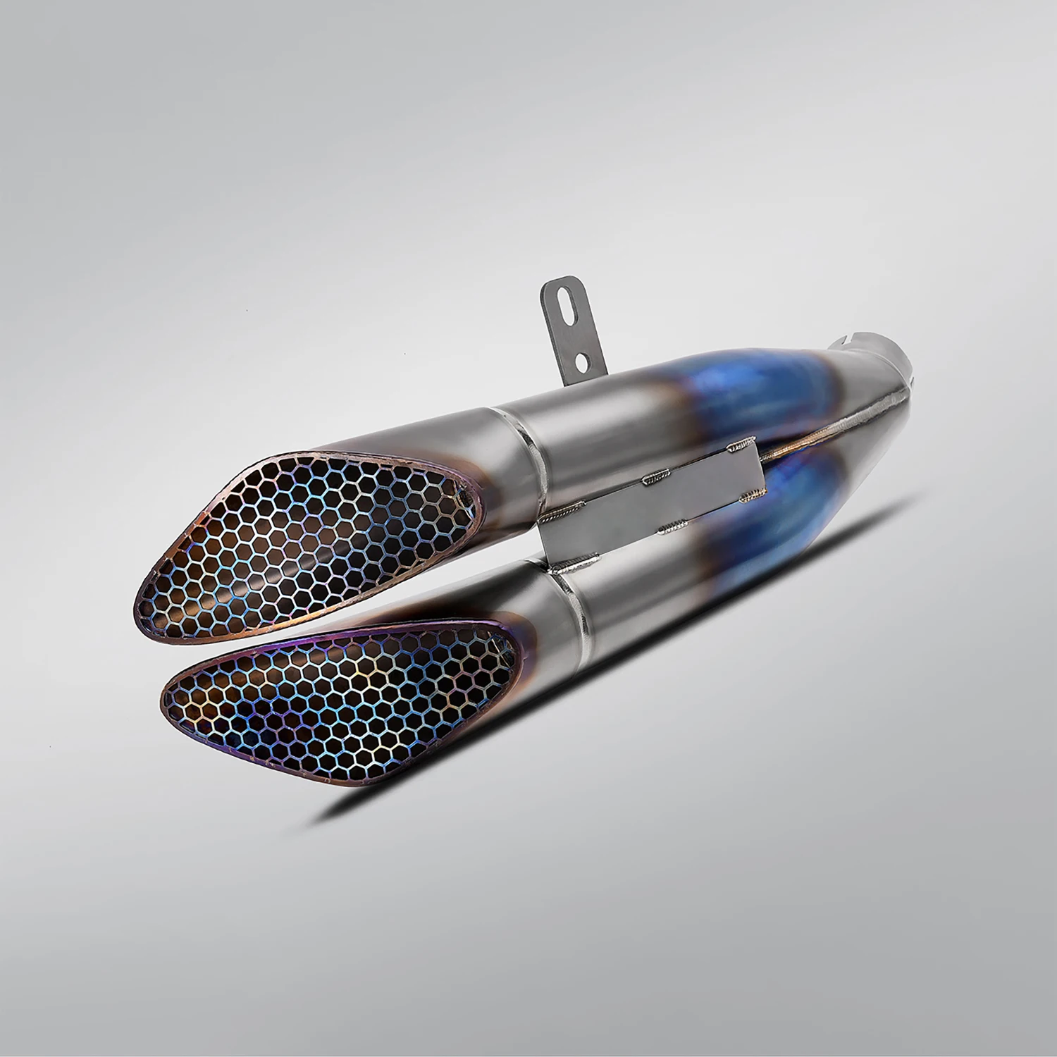 

FOR ZX-10R Gemini Moto Exhaust Pipe tail end Modification Muffler Escape Slip-On Part Link Tailpipe Models adapter suitable