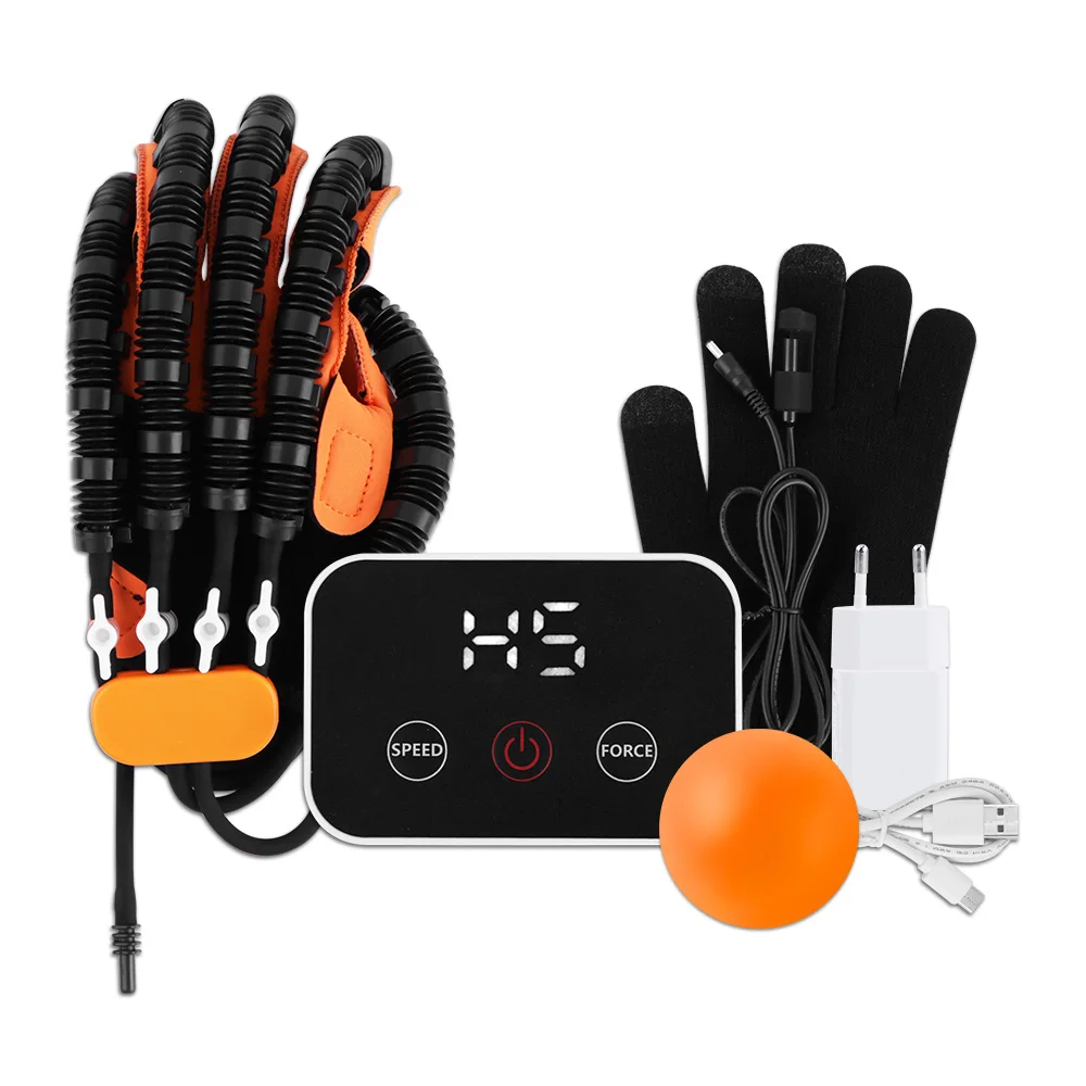 Cerebral Infarction Rehabilitation Robot Gloves Hemiplegia Stroke Hand Function Rehabilitation Training Devices Finger Trainer