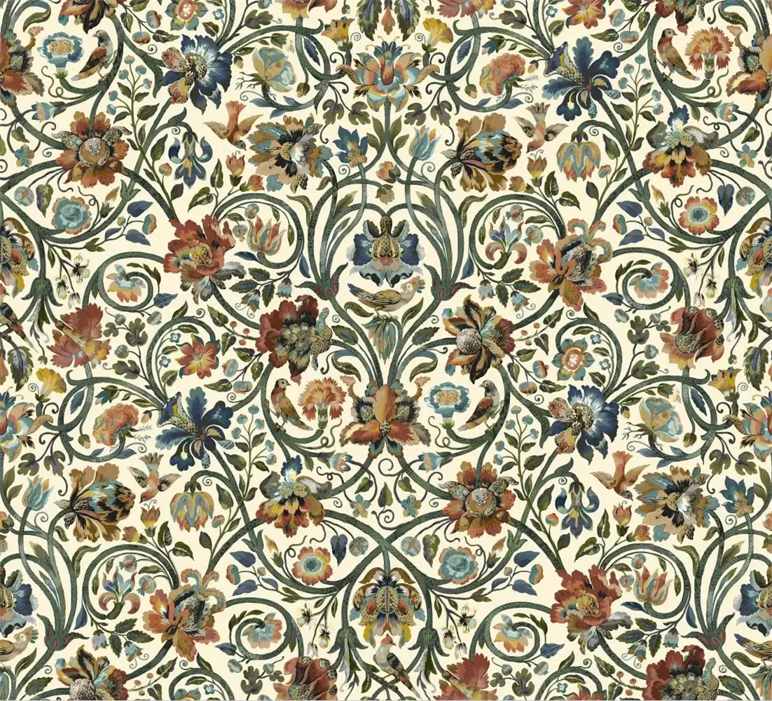 

Custom Modern American Minimalist Small Fresh Flower Wall Paper TV Background Wallpaper livng room Personalized Mural Home Decor