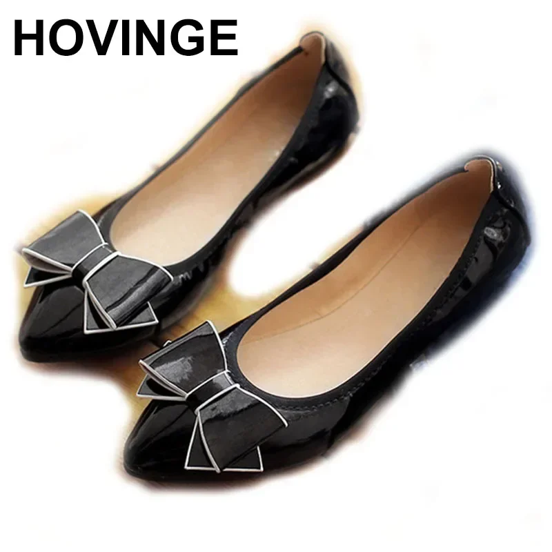 

2025 Elegant Women Shoes Flats Loafers Shoes Espadrilles Casual Woman Shoes Pointed Shallow Big Size 33-43