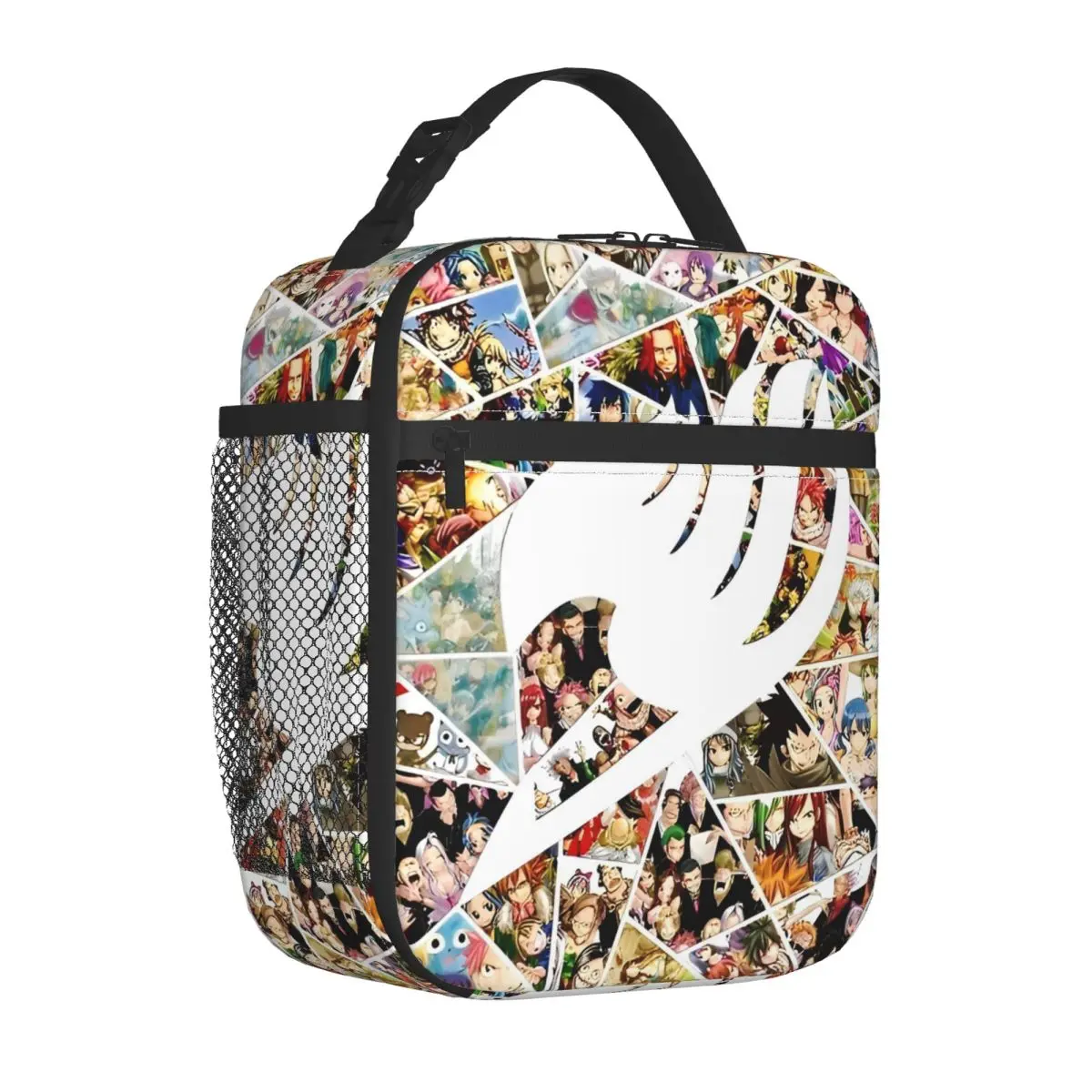 

Anime Fairys Tails Insulated Lunch Bag Cooler Bag Meal Container Portable Lunch Box Tote Food Handbags Beach Travel