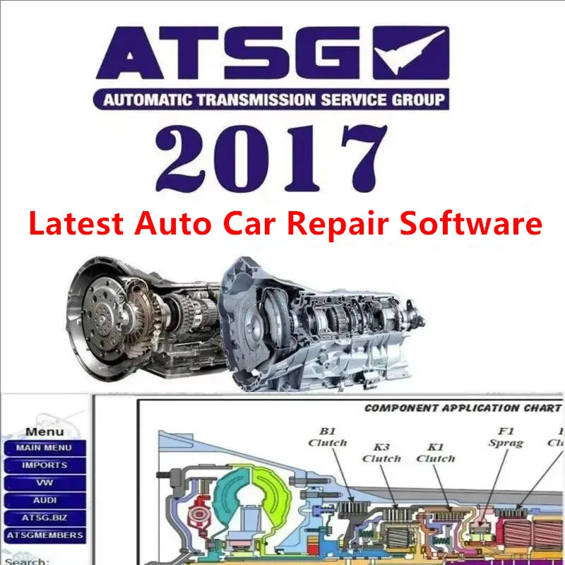 Best sell Auto Car Repair Software ATSG 2017 Automatic Transmissions Service Group Repair Information Atsg Manual Diagnostic