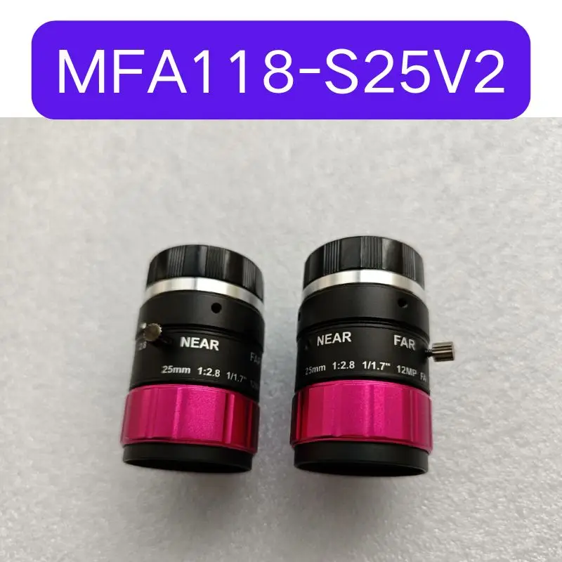 

Used MFA118-S25V2 industrial lens Test OK Fast Shipping