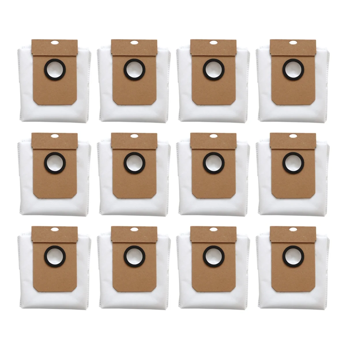 12pcs Compatible for Airbot L108s Pro Ultra Robot Vacuum Dust Bag Spare Part Accessories