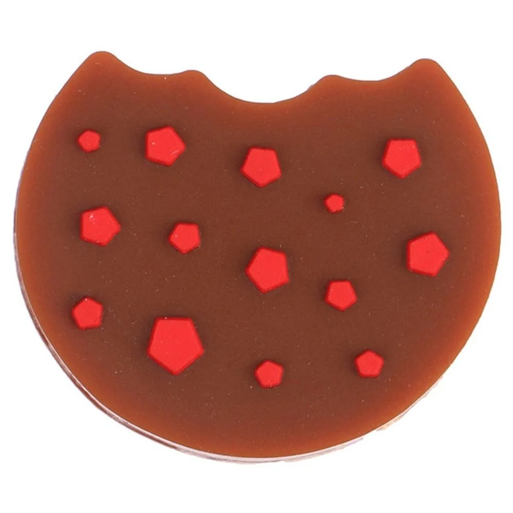 Silcone Tennis Racket Vibration Pizza Hamburger Tennis Racquet Dampener Cookie Doughnut Racquet Shock Absorber
