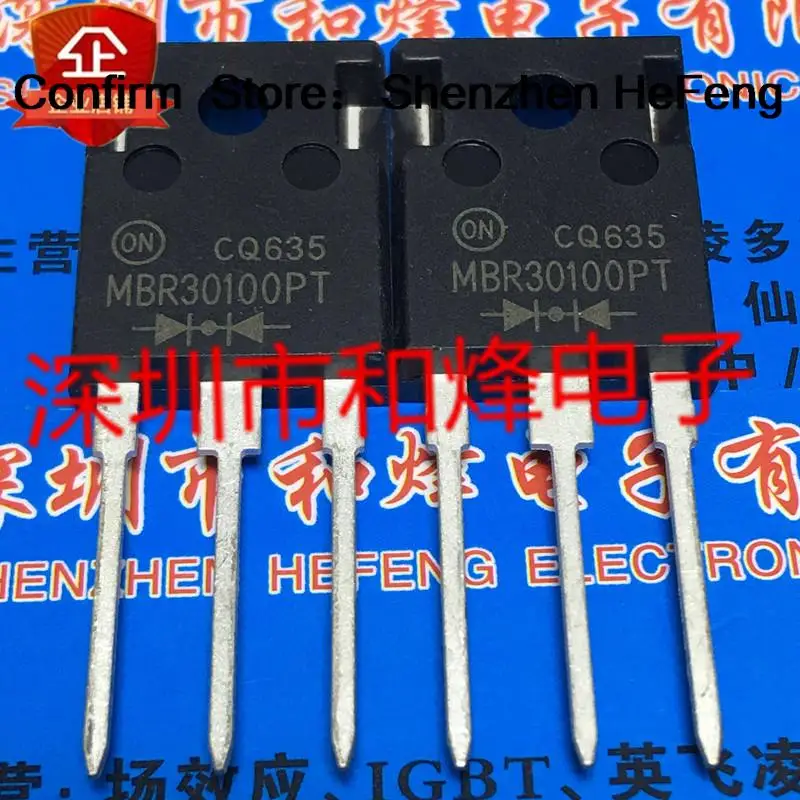 5PCS-10PCS MBR30100PT  TO-247 100V 30A   NEW AND ORIGINAL ON STOCK