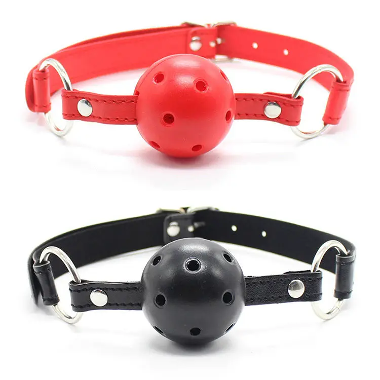 Soft Safety Silicone Open Mouth Gag Ball Bdsm Bondage Slave Ball Gag Erotic Sex Toys For Woman Couples Adult Sex Games