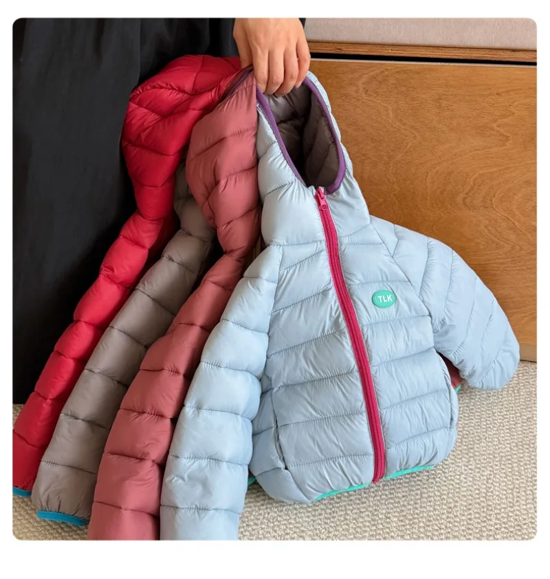 Bellbell Herbst Winter Neugeborene Mädchen Parkas 1-6 Jahre Kinder Mädchen Leichte Oberbekleidung Mantel Dicke Warme Mädchen Kapuzenjacke für Kleinkinder – Detail 10